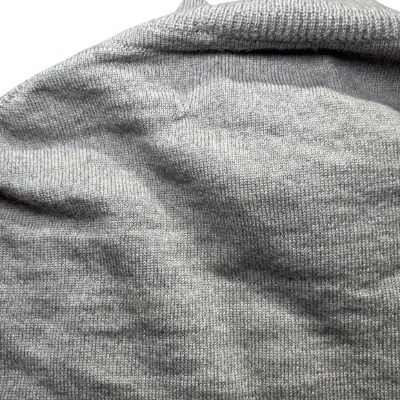 Alfani Grey Turtleneck Sweater Size XL Woolmark Merino Extrafine 100% Wool - Picture 5 of 8